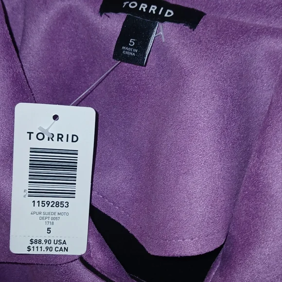 Suede Moto Jacket - Picture 7 of 10